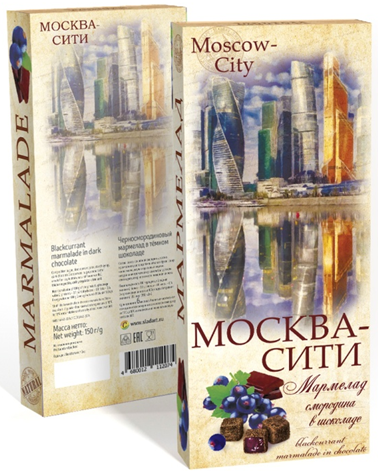  Сладарт Мармелад Черносмородиновый в тёмном шоколаде, 150г  в Нальчике