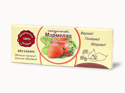  Мармелад натуральный "Клубника" 140г в Нальчике