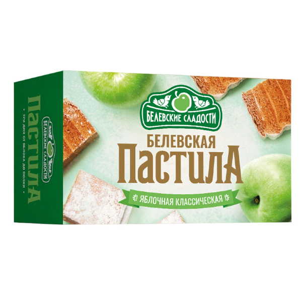№2 Пастила  200г диетическая КЛАССИКА, НОВЫЙ ФОРМАТ (4 шт по 50гр)   в Нальчике