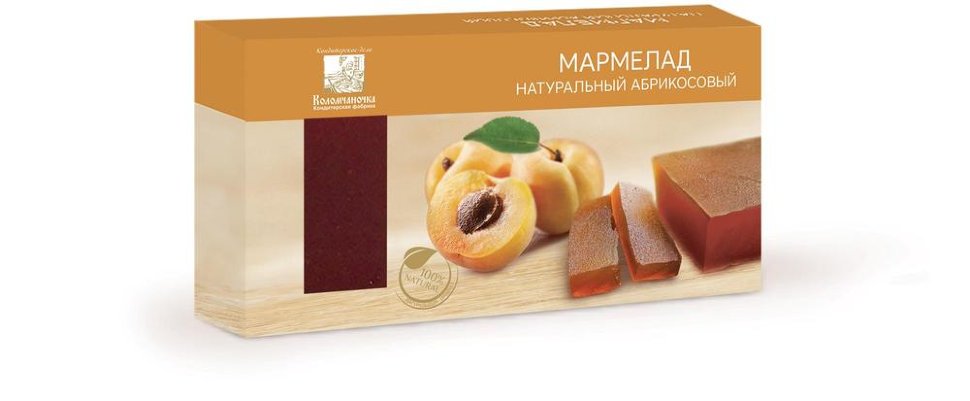  Мармелад пластовый 210г абрикосовый  в Нальчике